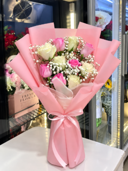 PINK ROSE BOUQUET