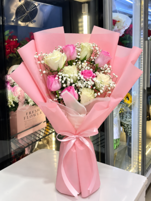 PINK ROSE BOUQUET