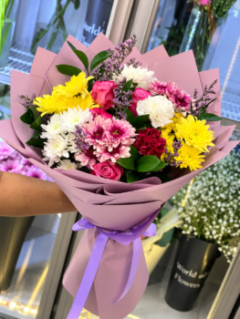 PURPLE BOUQUET
