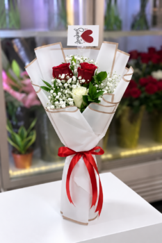 MIX ROSE BOUQUET - 3 ROSES