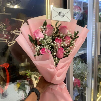 PINK ROSE BOUQUET