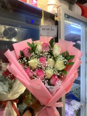 Pink White Mix Bouquet