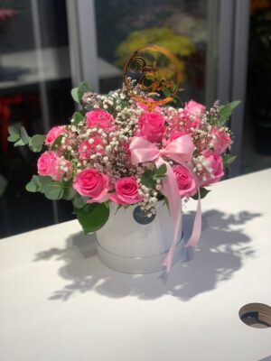 Pink Rose Baby Girl Box