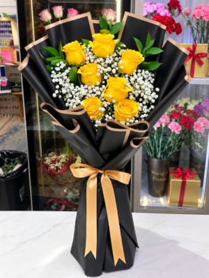 YELLOW ROSE BOUQUET