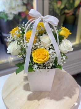 YELLOW ROSE BAG