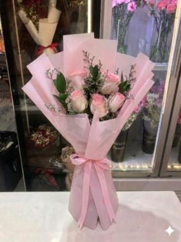 PINK ROSE BOUQUET