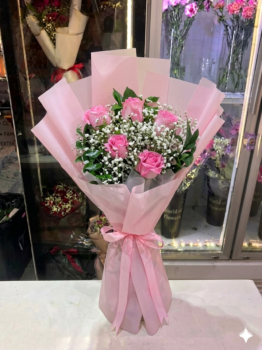 PINK ROSE BOUQUET