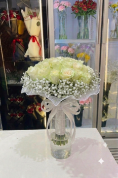 27 ROSES WEDDING BOUQUET