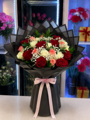 30 MIX ROSES BOUQUET
