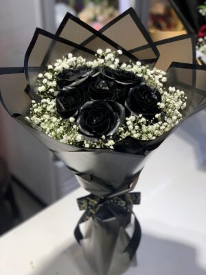 BLACK ROSE BOUQUET
