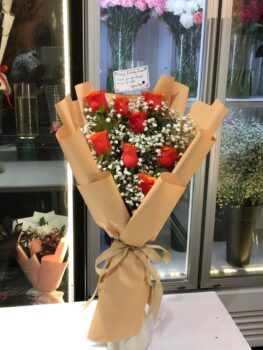 ORANGE ROSE BOUQUET