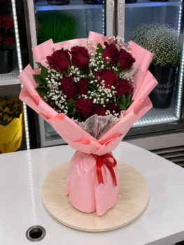 10 RED ROSE BOUQUET