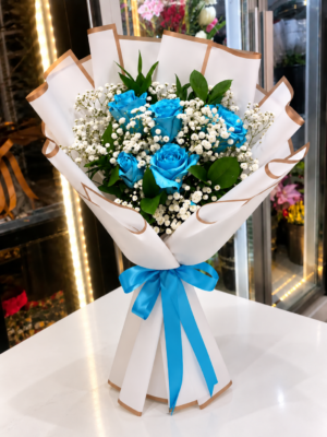 BLUE ROSE BOUQUET