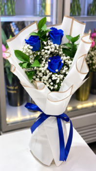 BLUE ROSE BOUQUET