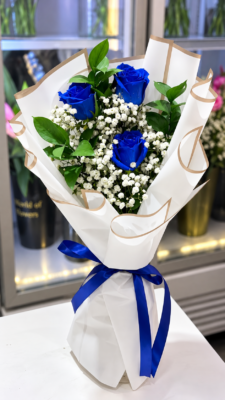 BLUE ROSE BOUQUET