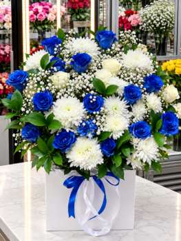 PREMIUM BLUE BOUQUET