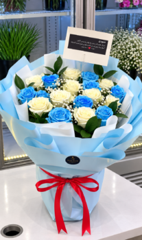 BLUE ROSE BOUQUET