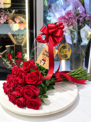 RED ROSE BUNCH