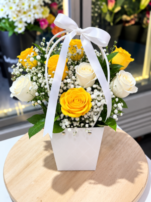 YELLOW ROSE BAG