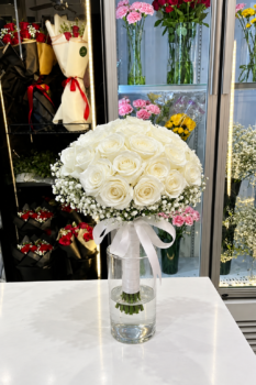WEDDING BOUQUET - 25 ROSES