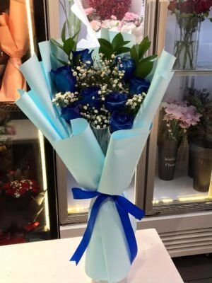 BLUE ROSE BOUQUET
