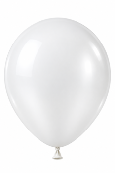 WHITE HELIUM BALLOON