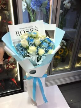 BLUE FLOWER BOUQUET MIX