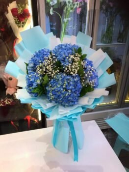BLUE HYDRANGEA BOUQUET
