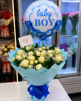 BABY BOY BOUQUET