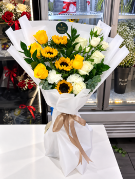 SUNFLOWER ROSE MIX ELEGANCE