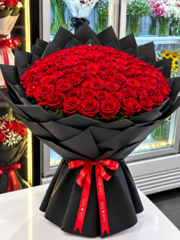 RED ROSES BOUQUET - 101 ROSES