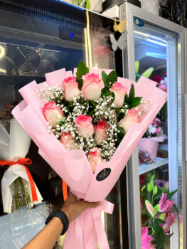 PINK ROSE BOUQUET