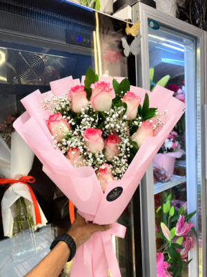 PINK ROSE BOUQUET