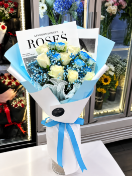 BLUE FLOWER BOUQUET MIX