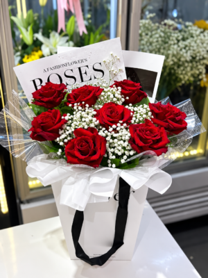 RED ROSE BAG