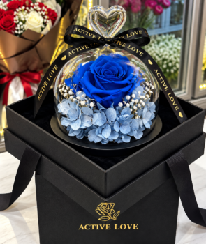 BLUE FOREVER ROSE