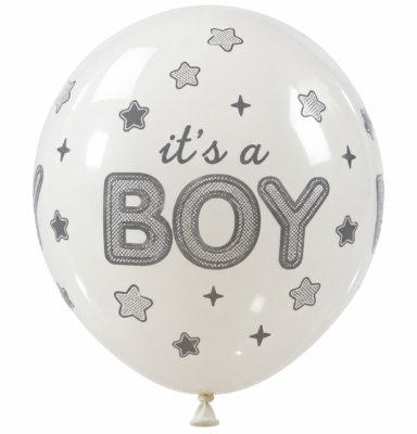 BABY BOY HELIUM BALLOON