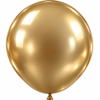GOLDEN HELIUM BALLOON