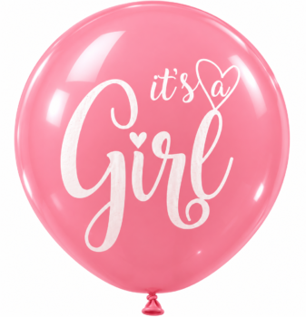 BABY GIRL HELIUM BALLOON