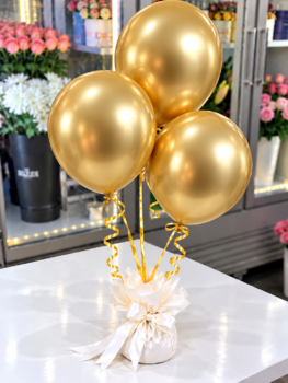 HELIUM GOLDEN BALLOON
