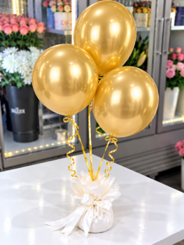 HELIUM GOLDEN BALLOON
