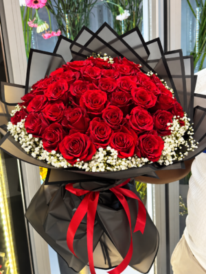RED ROSE BOUQUET - 51 ROSES